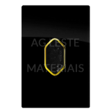 Conjunto Tomada Vertical 10A 4x2 - Novara Laca Gold